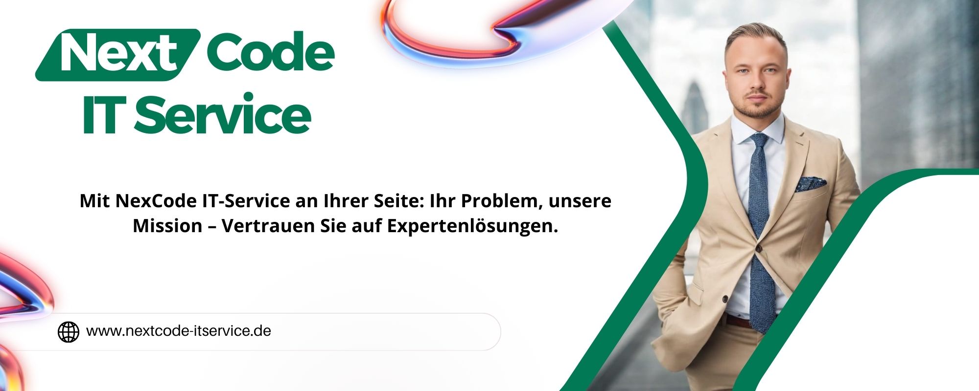 Vertrauen in Next Code It service